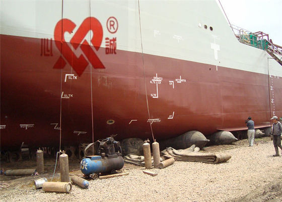 Borsa comune di lancio del lancio dell'acqua di 6 di strato airbag della nave con onere gravoso
