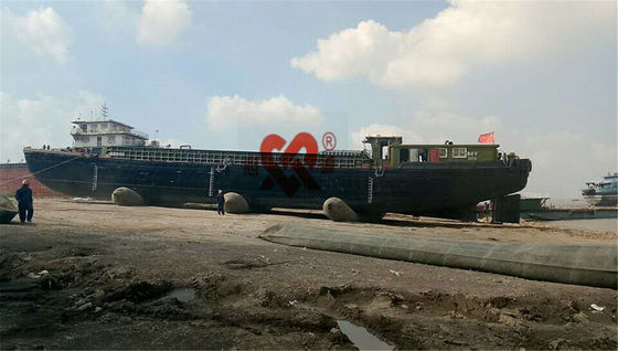 Diametro 30-5000 mm Airbag di lancio per navi per una massima efficienza nell'installazione di rotolamento o sollevamento