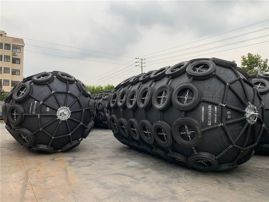 Flessibilità Durabilità Pneumatici Fenders Marine per un'eccellente sicurezza e facile installazione