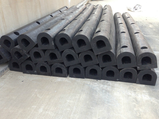 Fenders di gomma D di peso elevato Protezione marina