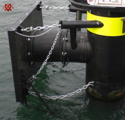 ISO 9001 Fenders in gomma a cellule 60-80 Shore A Durezza Protezione da impatto marino