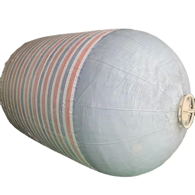 0.5-4.5m di diametro Yokohama Marine Fender con bassa forza di reazione e 2 anni di garanzia