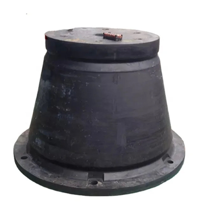 Formato di disegno Fenders in gomma a coni di passo per ormeggiamento industriale Assorbente di urti con elevato valore E/R.H.