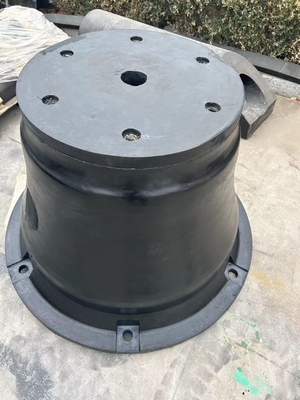 Fenders in gomma a cono personalizzabili con eccellente resistenza agli urti e formato di disegno passo