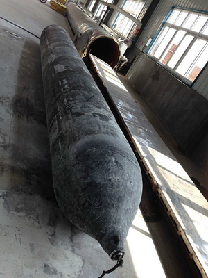 Pressione 0.05-0.25 MPA Airbag di gomma marina Spessore 6mm-20mm Strati 4-9 Progettazione di costruzione pesante
