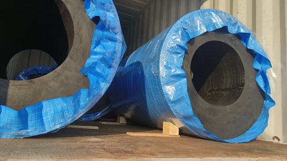 Fenders in gomma cilindrica ad alto assorbimento energetico con installazione a bullone Durezza 60-85HA