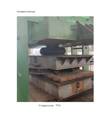 Parabrezza in gomma a cono con eccellente resistenza agli urti, ammortizzatore industriale per ormeggio, con disegno in formato PDF per strutture portuali