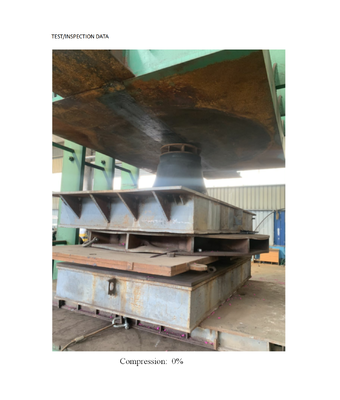 Fenders in gomma a cono approvati da SGS che forniscono durezza 60-70 Shore A e resistenza alle intemperie Ideale per sistemi di attracco marittimo